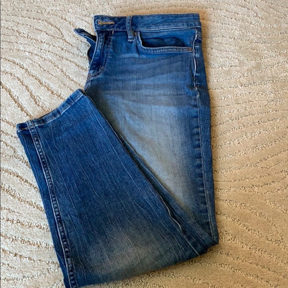 Calvin Klein ankle skinny jeans